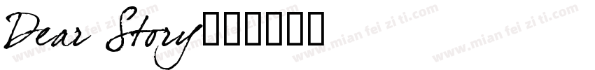 Dear Story字体转换